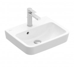 VILLEROY & BOCH - O.novo Umývadielko 45x37 cm, s prepadom, otvor na batériu, alpská biela (43444501)