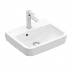 VILLEROY & BOCH - O.novo Umývadielko 50x37 cm, s prepadom, otvor na batériu, alpská biela (43445001)