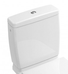 VILLEROY & BOCH - O.novo WC nádržka kombi, zadný/bočný prívod, CeramicPlus, alpská biela (5788S1R1)