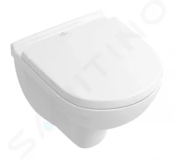 VILLEROY & BOCH - O.novo Závesné WC Compact, DirectFlush, alpská biela (5688R001)