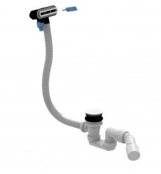 VILLEROY & BOCH - Příslušenství Vanová odtoková a přepadová souprava, Stone White (U909591RW)