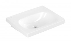 VILLEROY & BOCH - Skyla Umývadlo 55x45 cm, bez prepadu, bez otvoru na batériu, alpská biela (5A515801)