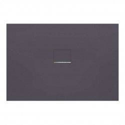 VILLEROY & BOCH - Squaro Infinity Sprchová vanička, 90x120 cm, Quaryl, antracit (UDQ1290SQI2V-1S)