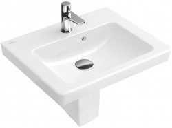 VILLEROY & BOCH - Subway 2.0 Umývadielko s prepadom, 50x40 cm, alpská biela (73155001)