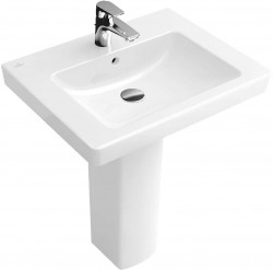 VILLEROY & BOCH - Subway 2.0 Umývadlo s prepadom, 55x44 cm, alpská biela (71135501)