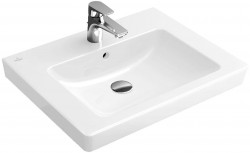 VILLEROY & BOCH - Subway 2.0 Umývadlo s prepadom, 60x47 cm, alpská biela (71136G01)