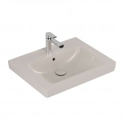 VILLEROY & BOCH - Subway 2.0 Umývadlo s prepadom, 60x47 cm, s CeramicPlus, pergamon (711360R3)
