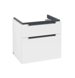 VILLEROY & BOCH - Subway 2.0 Umývadlová skrinka 64x45x59 cm, 2 zásuvky, matná biela (A91000MS)