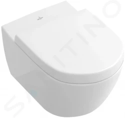 VILLEROY & BOCH - Subway 2.0 Závesné WC, AquaReduct, alpská biela (56001001)