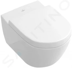 VILLEROY & BOCH - Subway 2.0 Závesné WC, DirectFlush, CeramicPlus, alpská biela (5614R0R1)