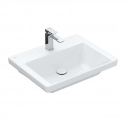 VILLEROY & BOCH - Subway 3.0 Umývadlo, 60x47 cm, bez prepadu, otvor na batériu, alpská biela (4A706101)