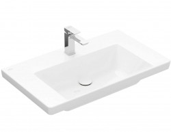 VILLEROY & BOCH - Subway 3.0 Umývadlo, 80x47 cm, bez prepadu, otvor na batériu, alpská biela (4A708101)