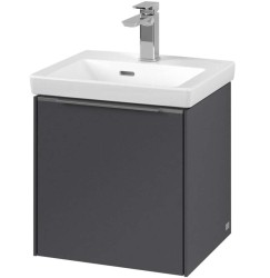 VILLEROY & BOCH - Subway 3.0 Umývadlová skrinka, 42x43x38 cm, 1 dvierka, grafitová (C58100VR)