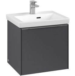 VILLEROY & BOCH - Subway 3.0 Umývadlová skrinka, 47x43x41 cm, 1 zásuvka, grafitová (C58000VR)
