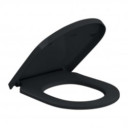 VILLEROY & BOCH - Subway 3.0 WC sedátko, SoftClosing, QuickRelease, Pure Black (8M42S1R7)