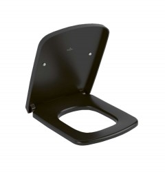 VILLEROY & BOCH - Subway 3.0 WC sedátko, SoftClosing, QuickRelease, Pure Black (8M85S1R7)