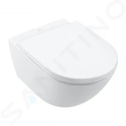 VILLEROY & BOCH - Subway 3.0 Závesné WC, TwistFlush, AntiBac, CeramicPlus, alpská biela (4670T0T2)