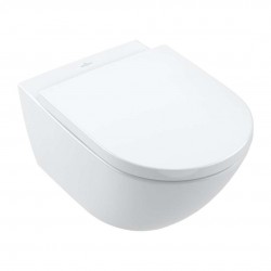 VILLEROY & BOCH - Subway 3.0 Závesné WC, TwistFlush, CeramicPlus, alpská biela (4670T0R1)