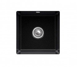 VILLEROY & BOCH - Subway 50 Keramický drez 44x44 cm, CeramicPlus, chromit (332501J0)