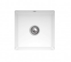 VILLEROY & BOCH - Subway 50 Keramický drez 44x44 cm, CeramicPlus, Stone White (332501RW)