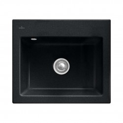 VILLEROY & BOCH - Subway 60 Keramický drez 60x51 cm, CeramicPlus, chromit (330901J0)