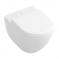 VILLEROY & BOCH - Subway Závesné WC, ploché splachovanie, alpská biela (66031001)