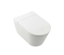 VILLEROY & BOCH - Tivo Elektronický bidet s keramikou, závesný, DirectFlush, CeramicPlus, SoftClosing, alpská biela (V22EM101)
