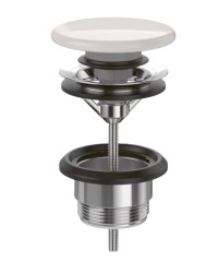 VILLEROY & BOCH - Umývadlová výpusť, ClickClack, alpská biela (68170001)