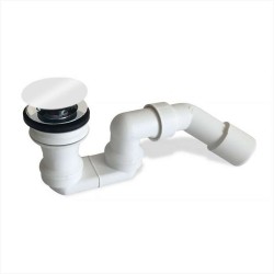 VILLEROY & BOCH - Vaňová odtoková súprava, Push-Open, alpská biela (U90952001)