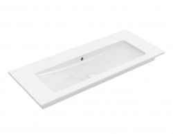VILLEROY & BOCH - Venticello Umývadlo nábytkové 100x50 cm, s prepadom, bez otvoru na batériu, alpská biela (4104AJ01)