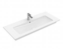 VILLEROY & BOCH - Venticello Umývadlo nábytkové, 80x50 cm, s prepadom, otvor na batériu, CeramicPlus, alpská biela (41048LR1)