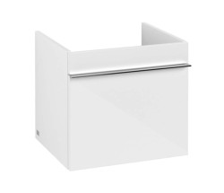 VILLEROY & BOCH - Venticello Umývadlová skrinka 47x42x43 cm, 1 zásuvka, Glosy White (A93102DH)