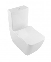 VILLEROY & BOCH - Venticello WC kombi misa, Vario odpad, DirectFlush, CeramicPlus, alpská biela (4612R0R1)