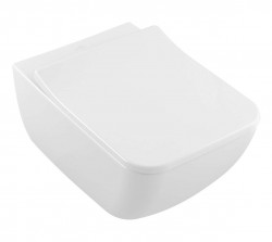 VILLEROY & BOCH - Venticello Závesné WC, DirectFlush, CeramicPlus, Stone White (4611R0RW)