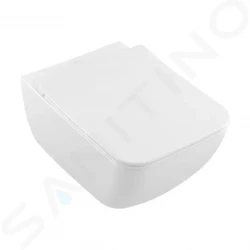 VILLEROY & BOCH - Venticello Závesné WC s doskou SoftClosing, DirectFlush, alpská biela (4611RL01)
