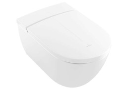 VILLEROY & BOCH - ViClean Elektronický bidet s keramikou, Rimless, CeramicPlus, SoftClosing, alpská biela (V0E100R1)