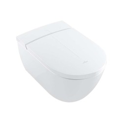 VILLEROY & BOCH - ViClean Elektronický bidet s keramikou, Rimless, CeramicPlus, SoftClosing, alpská biela (V0E200R1)