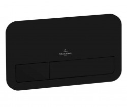 VILLEROY & BOCH - ViConnect Ovládacie tlačidlo splachovania E200, Black Matt (922490AN)