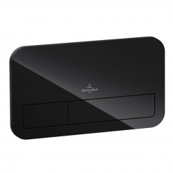 VILLEROY & BOCH - ViConnect Ovládacie tlačidlo splachovania M200, lesklá čierna (922400RB)