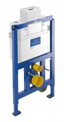 VILLEROY & BOCH - ViConnect Predstenová inštalácia na závesné WC, 82 cm, so splachovacou nádržkou pod omietku (92247500)