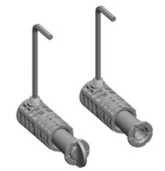 VitrA sada uchytenia WC V-FIT105mm 310891 (310891)