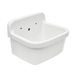VitrA závesná výlevka bez mriežky 43x37x26,5 cm biela 6109-003-0012 (6109-003-0012)