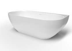 Voľne stojaca vaňa SAT Lesly 170x82 cm liaty mramor LE1700 (LE1700)