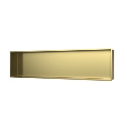 Vstavaná polička SAT Aurum zlatá 121x28 cm SATAURN12128BG (SATAURN12128BG)