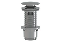 Výpusť k umývadlu 5/4 SAT chróm plast skracovateľný click clack SATAUCCXH1 (SATAUCCXH1)