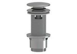 Výpusť k umývadlu 5/4 SAT nerez plast skracovateľný click clack SATAUCCXHNRZ (SATAUCCXHNRZ)