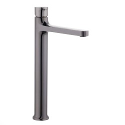 Vysoká umývadlová batéria SAT Dark bez výpuste PVD Gun Metal SATBSDA285K (SATBSDA285K)