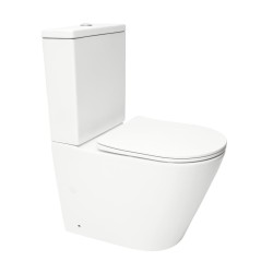 WC kombi komplet kombinovaný SAT Infinitio biela matná mat vario odpad SATINF031VPSNWM (SATINF031VPSNWM)