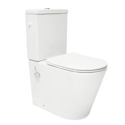 WC s bidetem kombinovaný SAT Brevis vario odpad SATBRE36BFC (SATBRE36BFC)