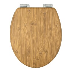 Wc sedátko so spomaľovacím mechanizmom AWD Interior MDF Bamboo 1598 (AWD02181598)